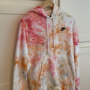 Nike Hoodie Tie Die Ladies Size XS